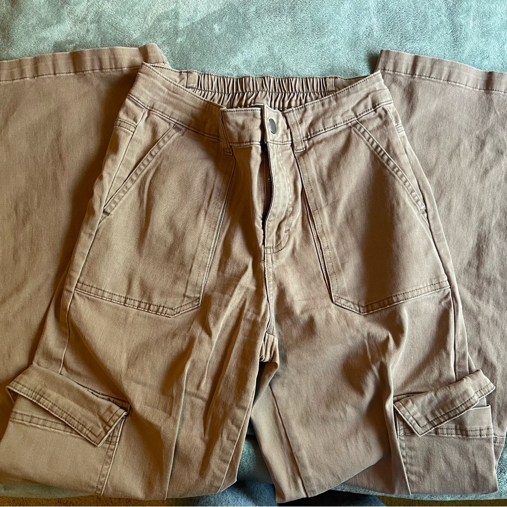 Wild Fable high waisted wide leg cargo/utility pants